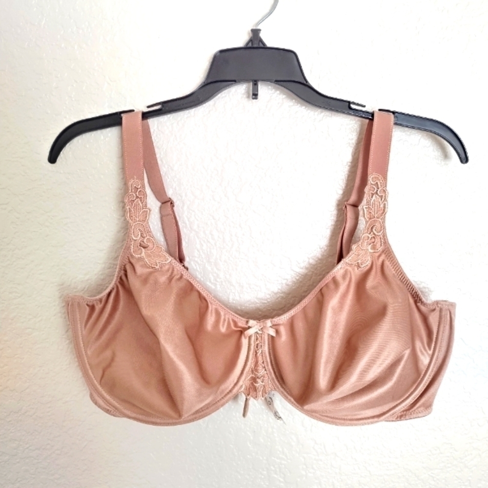 Chantelle Hedona 2032 satin soft bra sz 42D